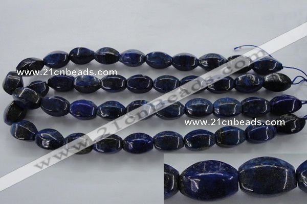 CNL637 15.5 inches 13*19mm star fruit shaped natural lapis lazuli beads