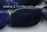 CNL650 15.5 inches 21*38mm marquise natural lapis lazuli beads
