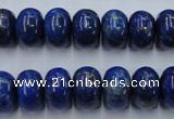 CNL725 15.5 inches 9*15mm rondelle natural lapis lazuli gemstone beads