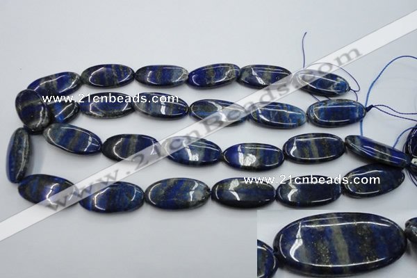 CNL755 15.5 inches 15*30mm oval natural lapis lazuli gemstone beads