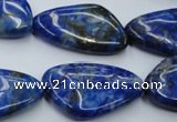 CNL778 15.5 inches 18*30mm freeform natural lapis lazuli gemstone beads