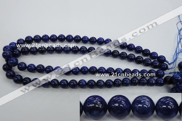 CNL853 15.5 inches 10mm round natural lapis lazuli gemstone beads