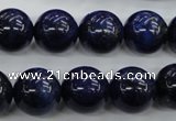 CNL855 15.5 inches 14mm round natural lapis lazuli gemstone beads