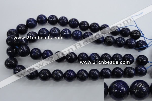 CNL856 15.5 inches 16mm round natural lapis lazuli gemstone beads