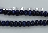 CNL861 15.5 inches 4*6mm rondelle natural lapis lazuli gemstone beads