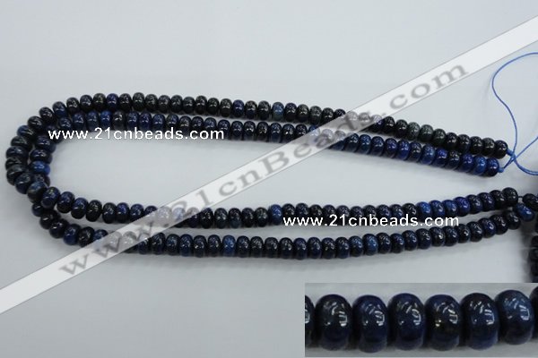 CNL862 15.5 inches 5*8mm rondelle natural lapis lazuli gemstone beads