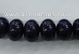 CNL865 15.5 inches 10*14mm rondelle natural lapis lazuli gemstone beads