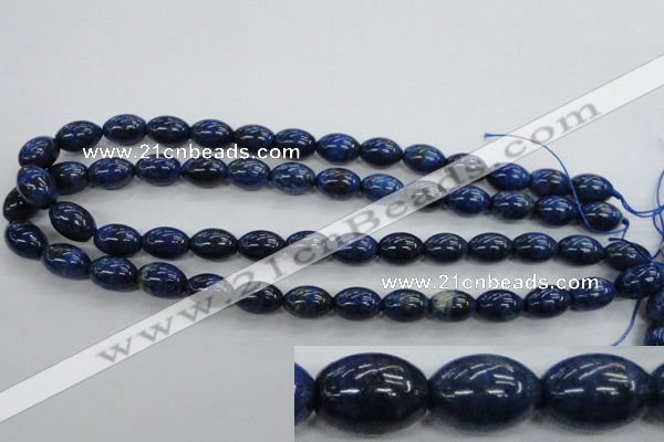 CNL895 15.5 inches 10*14mm rice natural lapis lazuli gemstone beads