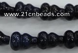 CNL916 15.5 inches 12*16mm calabash natural lapis lazuli beads