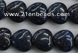 CNL935 15.5 inches 16*16mm heart natural lapis lazuli gemstone beads