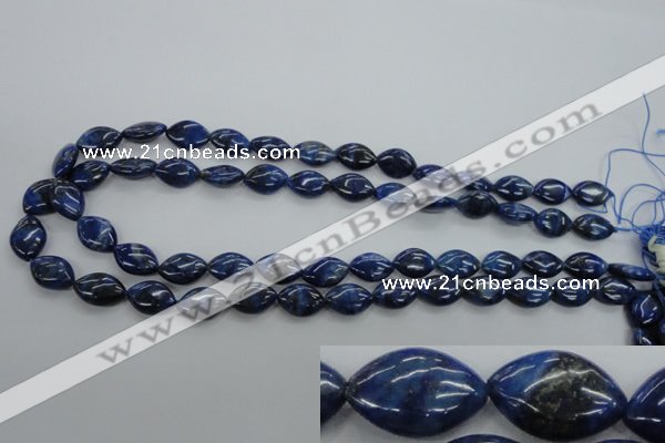 CNL951 15.5 inches 10*15mm marquise natural lapis lazuli gemstone beads