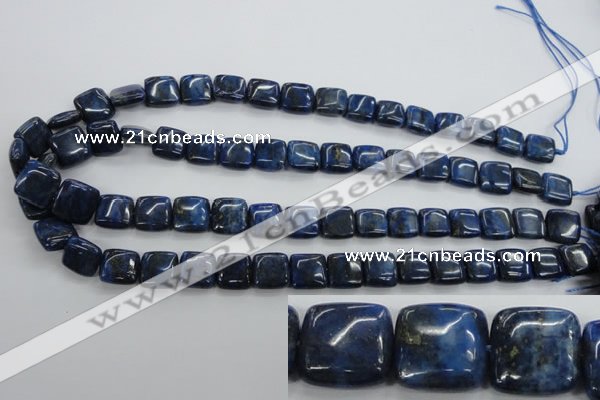 CNL962 15.5 inches 12*12mm square natural lapis lazuli gemstone beads