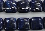 CNL964 15.5 inches 16*16mm square natural lapis lazuli gemstone beads