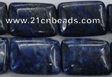 CNL976 15.5 inches 18*25mm rectangle natural lapis lazuli gemstone beads