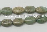 CNS11 16 inches 10*14mm oval natural serpentine jasper beads