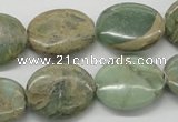 CNS14 16 inches 15*20mm oval natural serpentine jasper beads