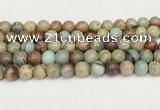 CNS333 15.5 inches 10mm round serpentine jasper beads wholesale