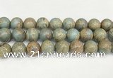 CNS338 15.5 inches 20mm round serpentine jasper beads wholesale