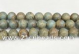 CNS338 15.5 inches 20mm round serpentine jasper beads wholesale