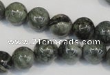 CNS402 15.5 inches 8mm round natural serpentine jasper beads