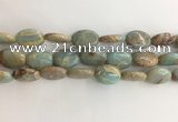 CNS726 15.5 inches 13*18mm oval serpentine jasper beads wholesale