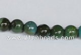 CNT05 16 inches 9mm round natural turquoise beads wholesale