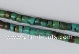 CNT20 16 inches 3-5mm heishi natural turquoise beads wholesale