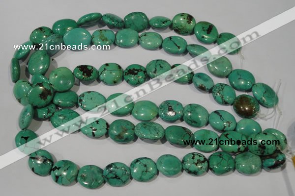 CNT266 15.5 inches 18*20mm nuggets natural turquoise beads wholesale