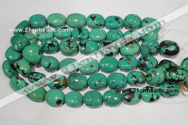 CNT268 15.5 inches 18*20mm - 22*26mm nuggets natural turquoise beads