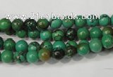 CNT351 15.5 inches 6mm round turquoise beads wholesale