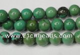 CNT352 15.5 inches 8mm round turquoise beads wholesale