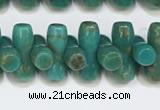 CNT535 15.5 inches 3*9mm turquoise gemstone beads
