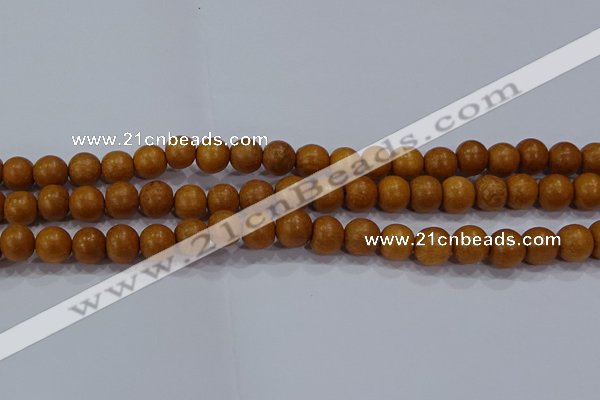 CNW03 15.5 inches 8mm round nangka wood beads wholesale