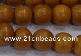 CNW04 15.5 inches 10mm round nangka wood beads wholesale