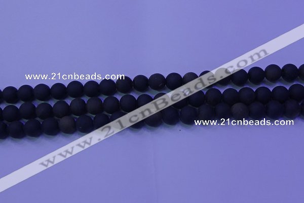 COB277 15.5 inches 4mm round matte golden obsidian beads wholesale