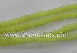 COJ101 15.5 inches 4mm round olive jade beads wholesale