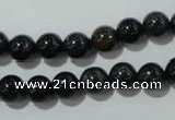 COJ302 15.5 inches 8mm round Indian bloodstone beads wholesale