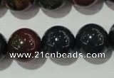 COJ306 15.5 inches 16mm round Indian bloodstone beads wholesale