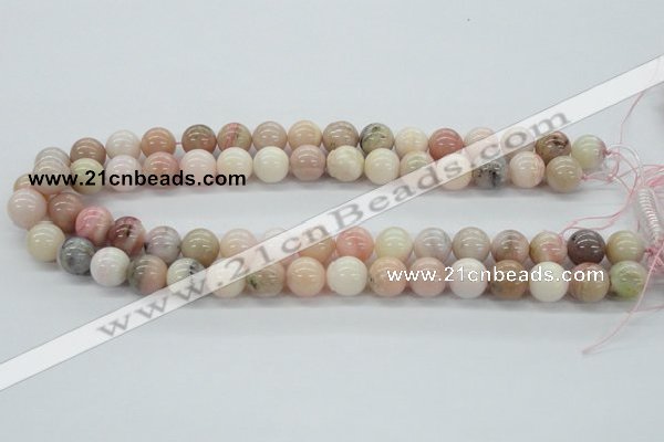 COP05 15.5 inches 12mm round natural pink opal beads wholesale