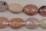 COP1024 15.5 inches 13*18mm oval natural pink opal gemstone beads