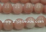 COP1214 15.5 inches 12mm round Chinese pink opal gemstone beads