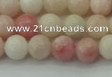 COP1226 15.5 inches 6mm round Chinese pink opal beads wholesale