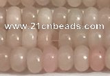 COP1236 15.5 inches 2.5*4mm rondelle Chinese pink opal beads