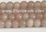 COP1240 15.5 inches 4mm round Chinese pink opal beads