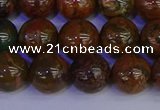 COP1364 15.5 inches 12mm round African green opal beads wholesale