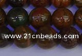 COP1365 15.5 inches 14mm round African green opal beads wholesale