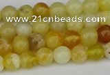 COP1426 15.5 inches 6mm round yellow opal beads wholesale