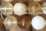 COP1458 15.5 inches 10mm round yellow opal gemstone beads