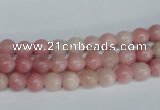 COP151 15.5 inches 6mm round pink opal gemstone beads wholesale