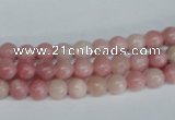 COP151 15.5 inches 6mm round pink opal gemstone beads wholesale